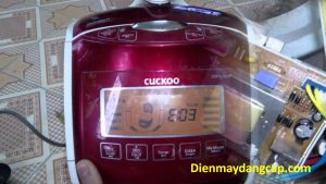 sửa nồi cơm điện Cuckoo hiện lỗi E3